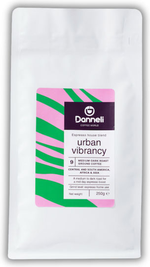 Danneli Urban Vibrancy House Blend Beans 250gr