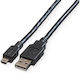 Roline 1.8m USB 2.0 Cable A-Male to micro B-Male (11.02.8719-20)