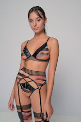 Set Garter String Tiger Print Women's Milenabyparis 74654