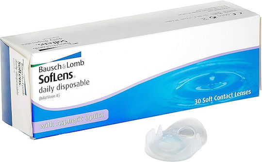 Bausch & Lomb Soflens Daily 30 Ημερήσιοι Φακοί Επαφής Υδρογέλης