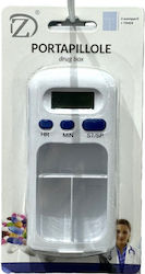 Cutie pentru Pastile cu 3 Compartimente & Alarmă Zd-t009