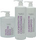NX Beauty Professional Σετ Περιποίησης Μαλλιών Αναδόμησης & Θρέψης για Ξηρά Μαλλιά με Σαμπουάν, Μάσκα & Conditioner 3τμχ