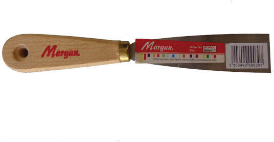 Morgan No 2.5cm Spatula Wooden Handle Mo.0009025