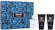 Versace Pour Homme Gift Set Edt 50 Ml + Shower Gel 50 Ml + After Shave Balm 50 Ml Men