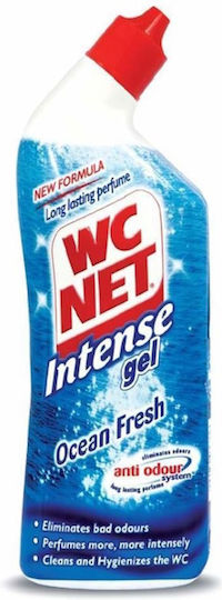 Wc Net Intense Gel Καθαρισμού Λεκάνης με Άρωμα Ocean Fresh 700ml