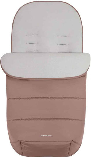 Kikka Boo Classic Waterproof Stroller Footmuff with Fleece Lining 97x40cm Peach