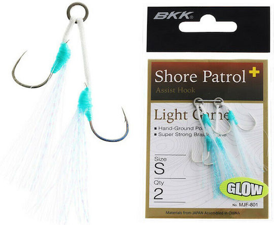 Cârlige Asist Bkk Shore Patrol Mărimea XL 2buc