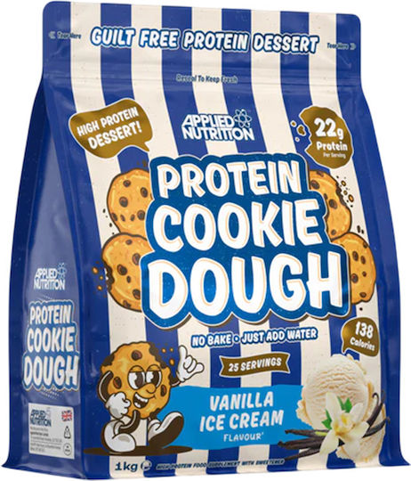 Applied Nutrition Protein Cookie Dough Dessert 1000g Vanilla Ice Cream