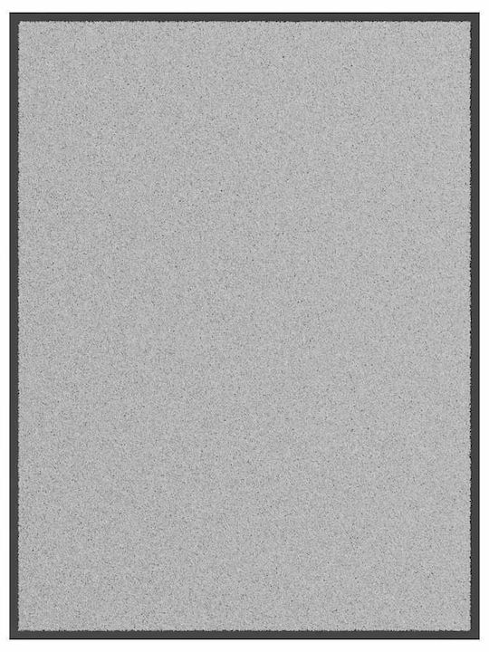 vidaXL Fußmatte Rutschfest Gray 90x120cm