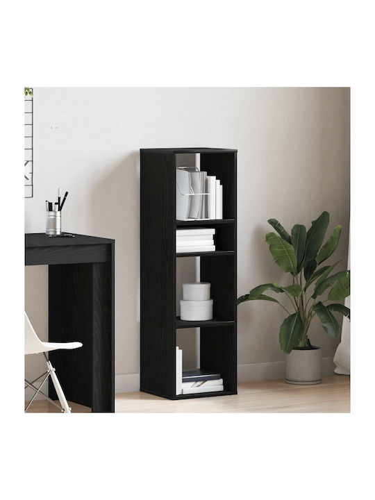 Black Bookcase 34x31x112 cm
