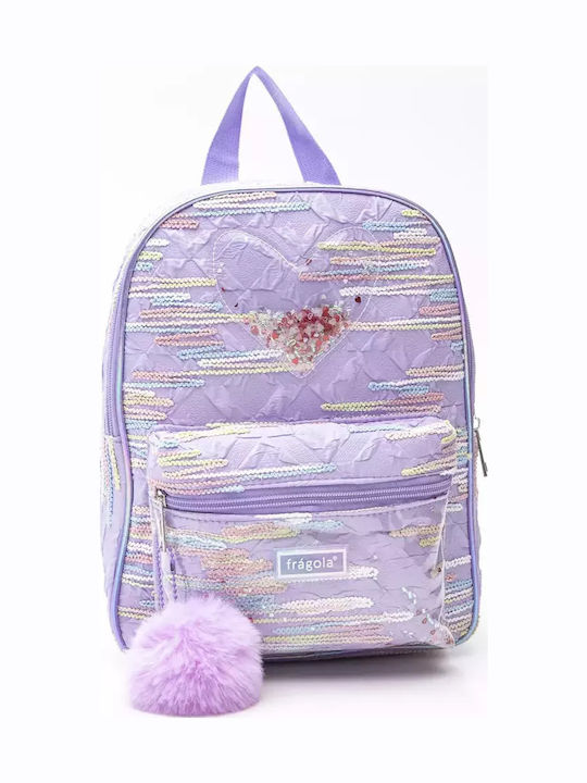 Fragola Kids Bag Backpack Purple 23cmx17cmx30cmcm