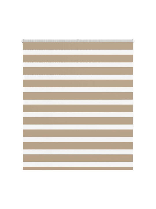vidaXL Roller Blinds Partial Blackout Brown W13...