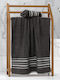 Lino Home Facecloth Lux 50x90cm Anthracite Weight 550gr/m²