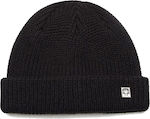 Obey Micro Beanie Beanie Knitted in Black color