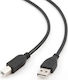 USB 2.0 Kabel USB-A-Stecker - USB-B-Stecker 1.8m y1.0.628.00029