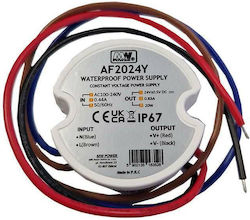 Af2024y Mw Захранване 20w 24v/0.83a Кръгло Захранване Af2024y Mw Захранване 20w 24v/0.83a Кръгло Захранване