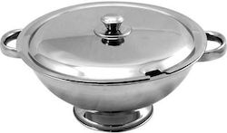 Σουπιερα Inox Καπακι Φ27x12 5hcm 3134 2,8lit