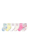 Converse Παιδικές Κάλτσες Grippers Sky Blue 6 Ζευγάρια