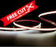 LED Strip 12V Cold White Light 5m COB Type