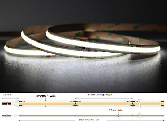 LED Strip 12V 5m Type COB