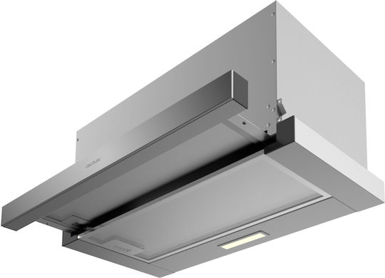 Cecotec Bolero Flux TLM 603500 Συρόμενος Απορροφητήρας 60cm Inox