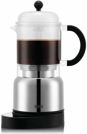 Bodum Chambord Electric Καφετιέρα Φίλτρου Χειρός Ανοξείδωτη Ασημί 350ml