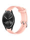 Garmin Venu 2 Plus 20mm Diamond Textured Silicone Band Ροζ