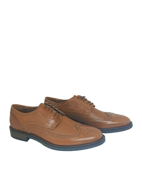 Men's Leather Oxfords Brown