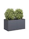 vidaXL Planter Box 80x40cm Charcoal 860670