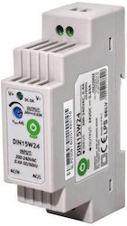 24V 15W 0.6A DIN Rail Power Supply POS
