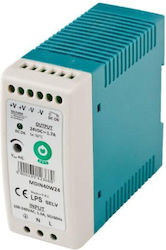 24V 40W 1.7A Slim DIN Rail Power Supply POS