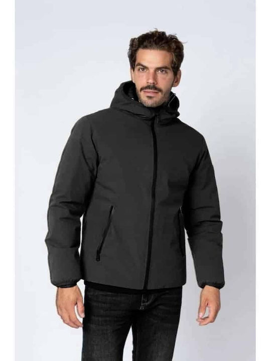 Winter Jacke Green - Black