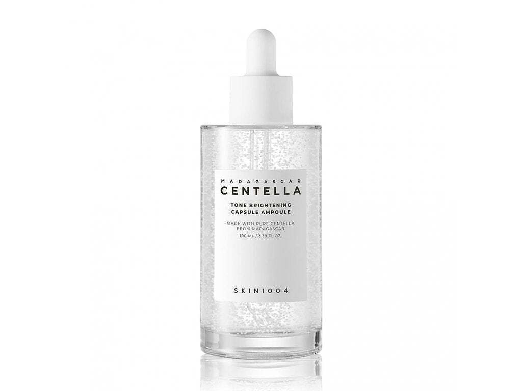 Skin1004 Madagascar Centella Tone Brightening Capsule Ampoule Καταπραϋντικό Ampoule Serum Προσώπου με Centella Asiatica & Νιασιναμίδη για Λάμψη & Πανάδες 50ml