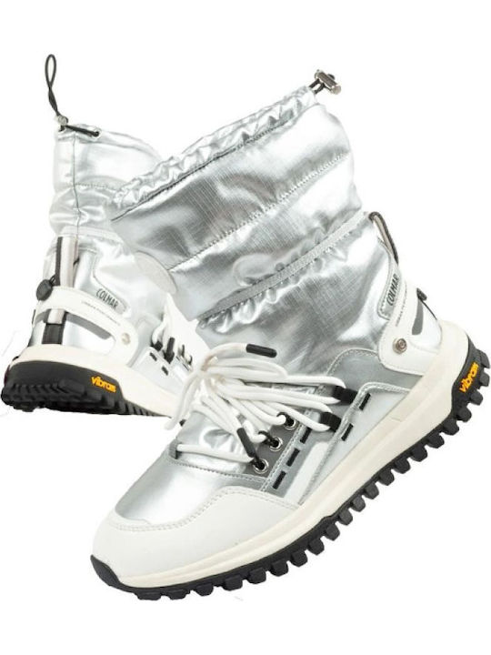 Colmar Warmer Leder Damenstiefel mit Gummizug S...