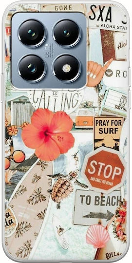 Surfing Xiaomi 14t Pro 5g Flexible TPU Transparent Silicone