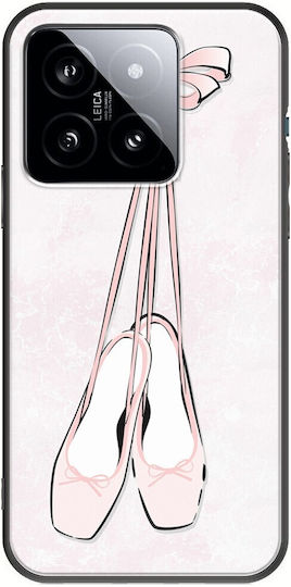Ballet Shoes Xiaomi 14t 5g Black TPU Black Silicone