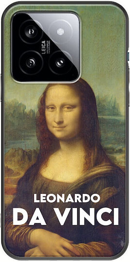 Leonardo Da Vinci Xiaomi 14t 5g Black TPU Black Silicone