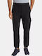 Cargo Pantaloni de trening cu Elastic Negru