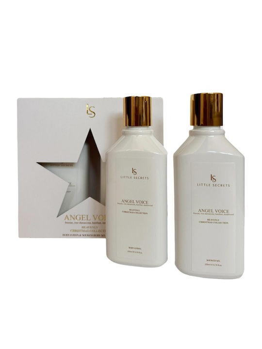 Little Secrets Angel Voice Gift Box Heavenly Collection Σετ Περιποίησης για Καθαρισμό Σώματος & Λάμψη Little Secrets Angel Voice Gift Box Heavenly Collection Σετ Περιποίησης για Καθαρισμό Σώματος & Λάμψη