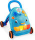 Battat Baby Push Walkers with Sounds Light Blue