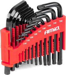 AMiO Σετ 22 Κλειδιά Torx