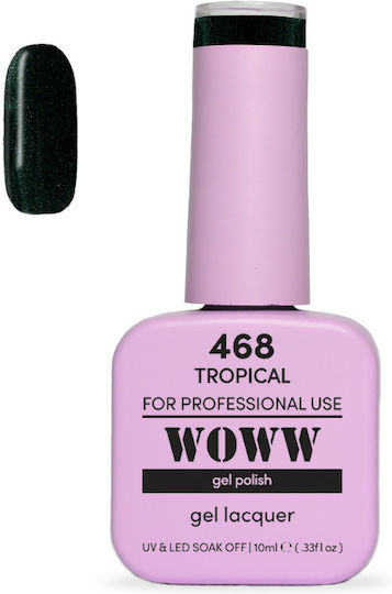 Woww UV & LED Soak Off Gel-Lack Tropical 468 10ml