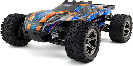Traxxas Rustler 4x4 Vxl Remote Controlled Truck 4WD Orange 67376