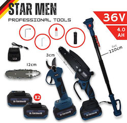 3 in 1 - Comboset Σετ Αλυσοπρίονο & Ψαλίδι Κλαδέματος 3 in 1 - Comboset Σετ Αλυσοπρίονο & Ψαλίδι Κλαδέματος