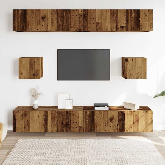 Животно помещение ТВ единица Old Wood Д200xШ