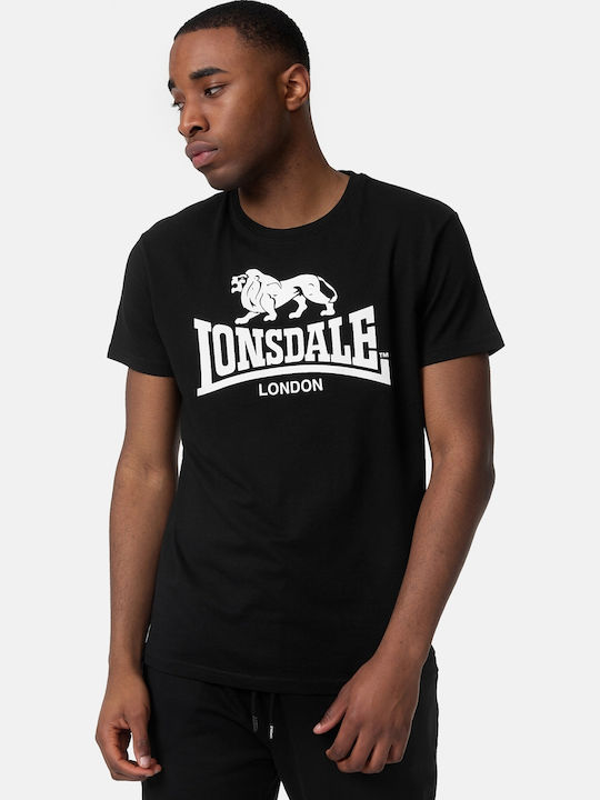 Lonsdale Erney Tricou Negru