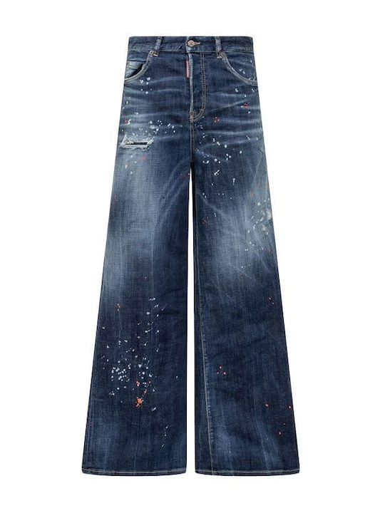 デニム・ジーパン DSQUARED2 Woman Jeans Blue S75LB1001S30664 470 Jeans | DSQUARED2.