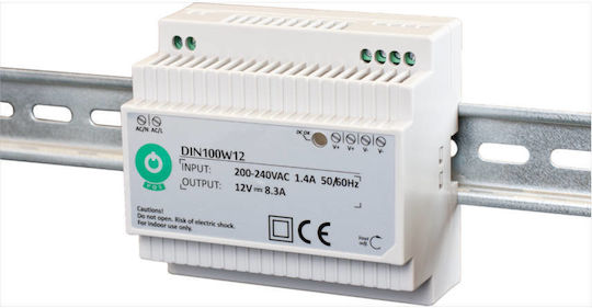 15V 100W 6,5A Hutschienen-Netzteil