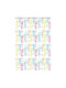 Vidaxl Shower Curtain Roll Cassette 160x240cm Fabric Width 156cm Multicolor