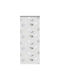 Vidaxl Duschvorhang Rollkassette 90x240 cm Stoffbreite 86 cm Mehrfarbig
